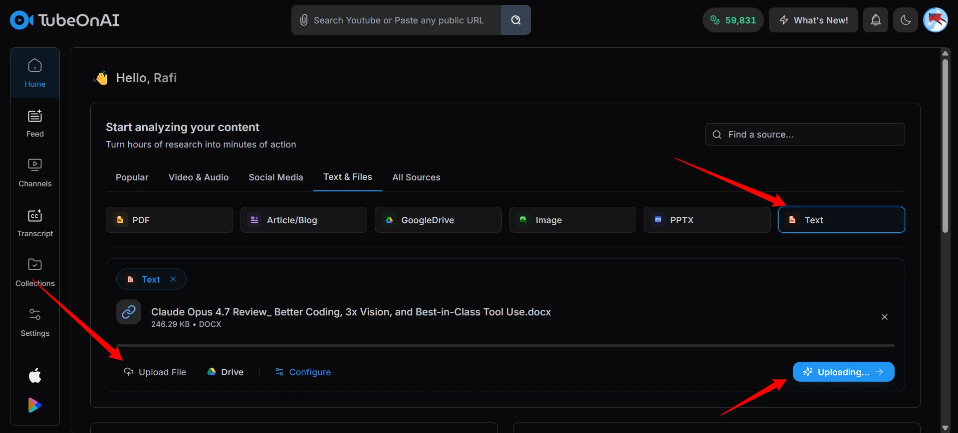 Upload Your .docx or Paste a Google Drive Link